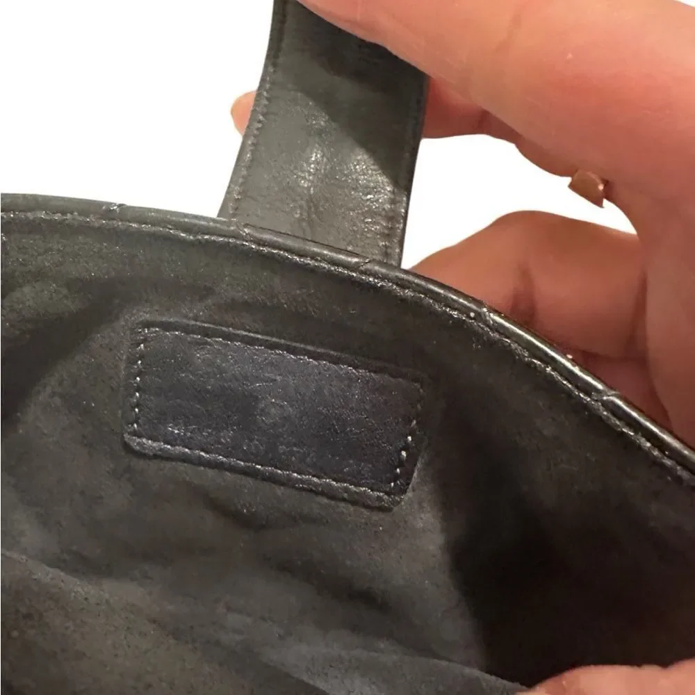 Chanel Black Quilted Pouch